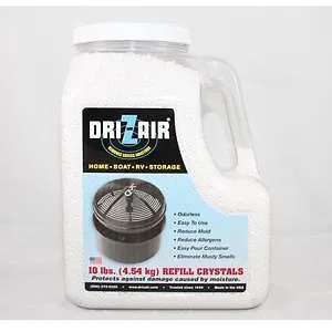DZA-160 – RAINIER Dehumidifier, Refill Crystals 10 Pound Jug Refillable